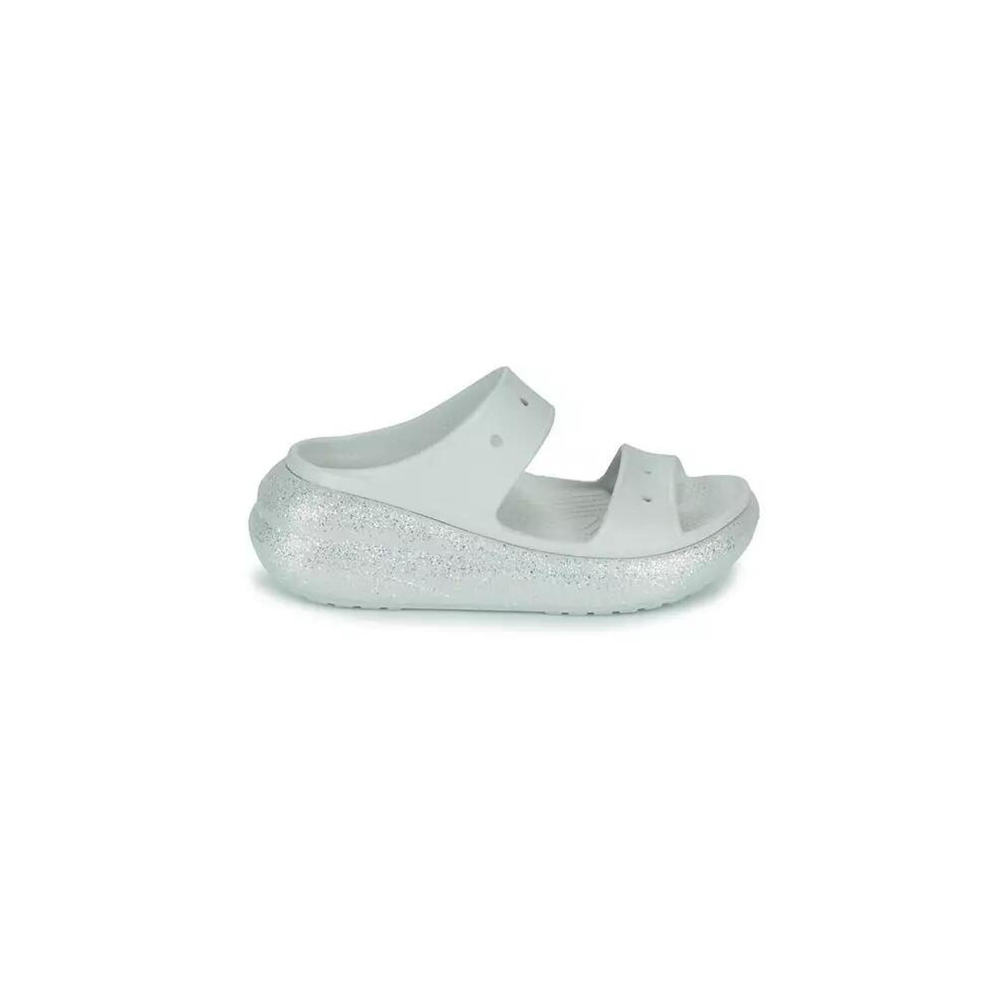 Crocs - Mules Crocs Classiccrushglittersandal Gris - Sabots - Gris - 38/39 - Decathlon