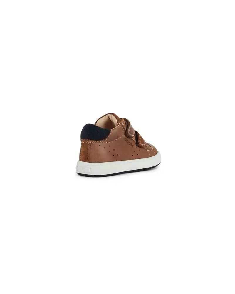 Baskets Geox B BIGLIA BOY Marron 3/6