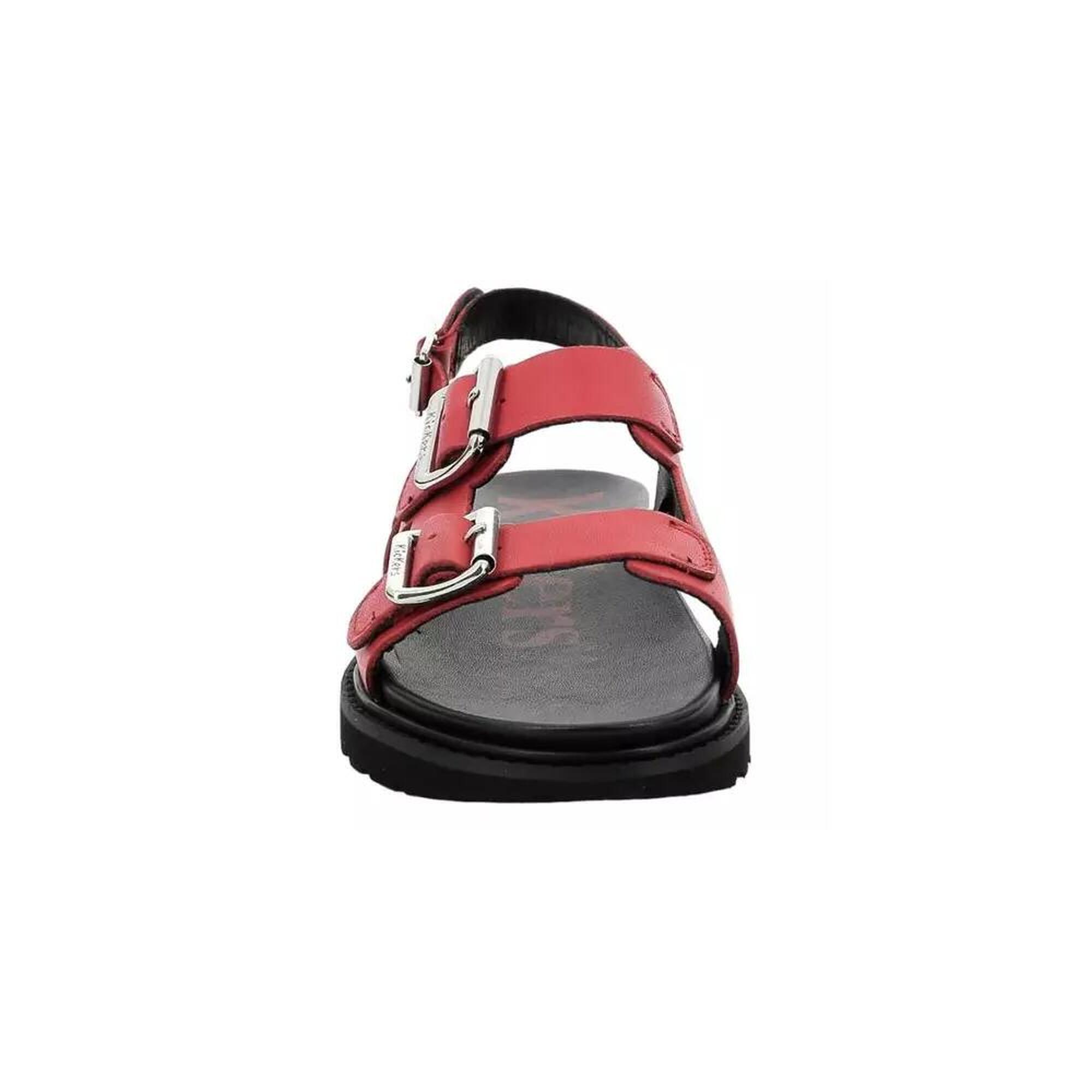 Sandales Kickers Modèle 860710 50 Couleur Rouge