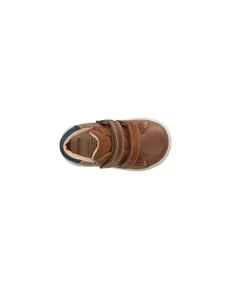 Baskets Geox B BIGLIA BOY Marron 5/6