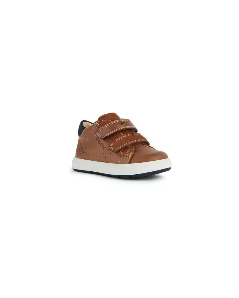 Baskets Geox B BIGLIA BOY Marron 2/6