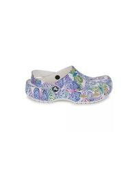 Sandales Crocs CLASSIC BUTTERFLY CLOG K Blanc