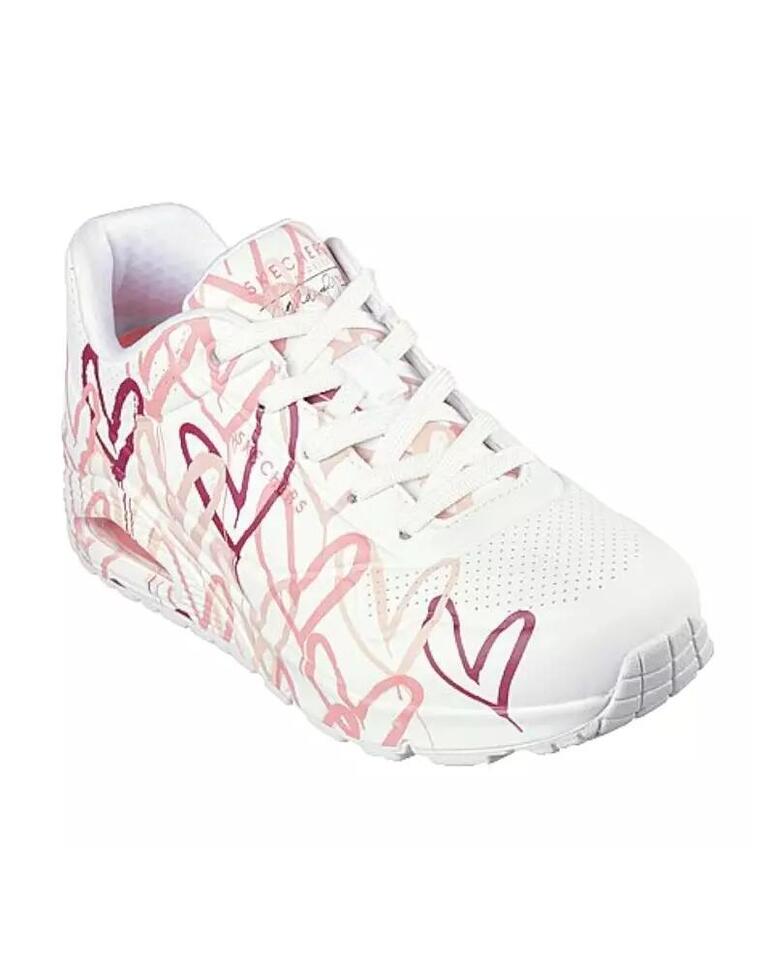 Tenisówki Skechers Model Uno-spread The Love Kolor Biały
