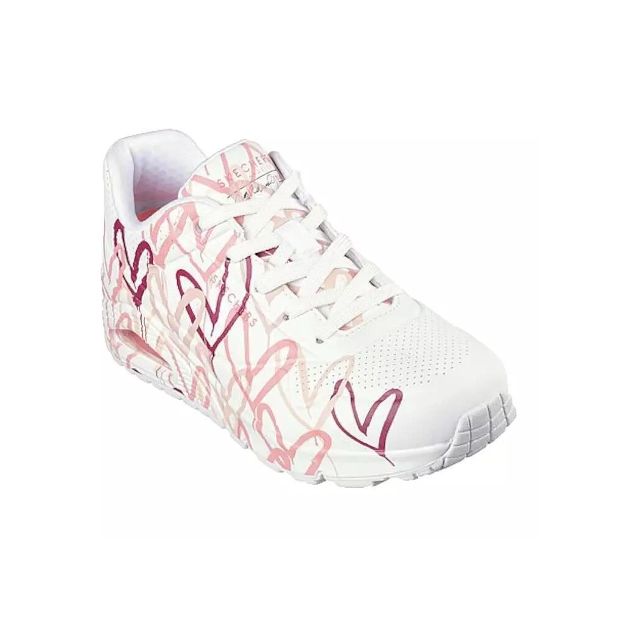 Tenisky Skechers Model Uno-spread The Love Barva Bílý