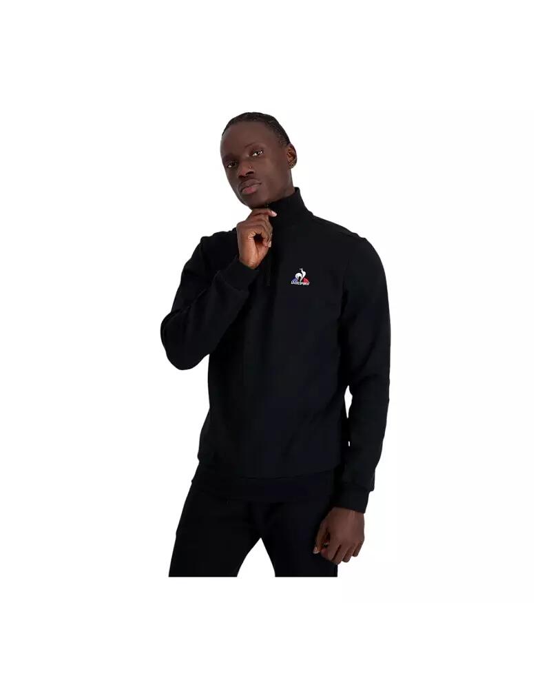 Homme Le coq sportif ESS Halfzip NÂ°1 M black Noir Noir 3/5