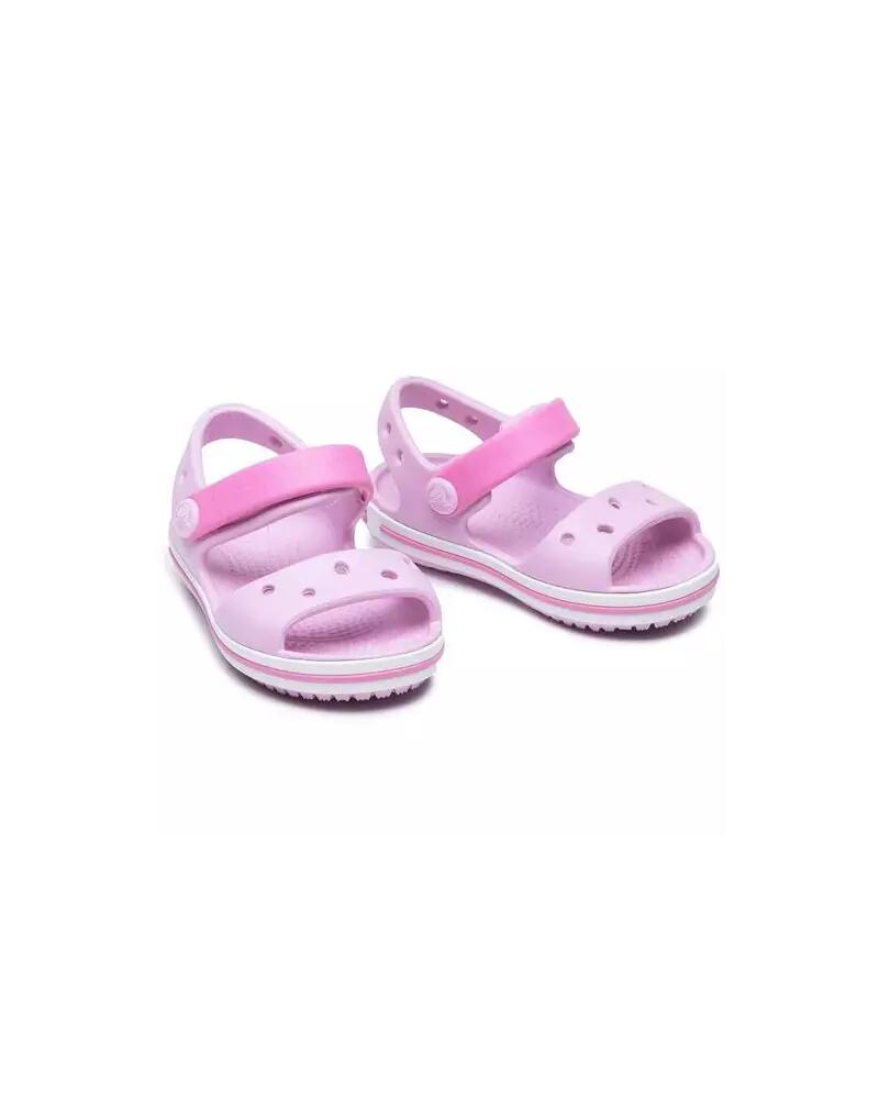 Chanclas Surf Niños Crocs CROCBAND SANDAL KIDS Rosa 3/6