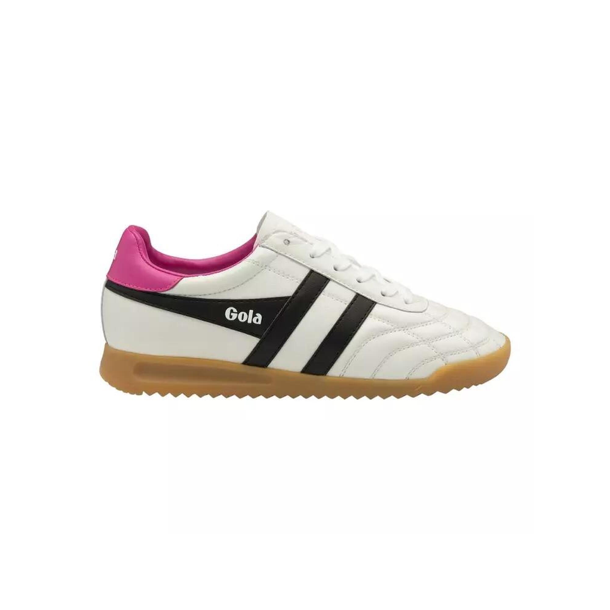 Gola - Chaussures Femme Gola Clb410 Blanc Blanc Gola - Baskets - Blanc|noir - 41 - Decathlon