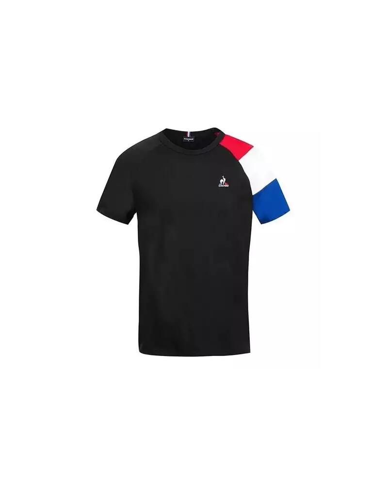 Tshirt Le Coq Sportif BAT TEE SS NÂ°1 M Noir 1/4