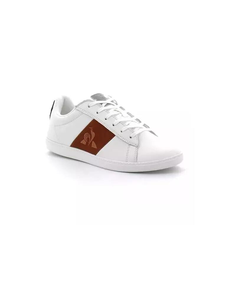 Baskets Le Coq Sportif COURTCLASSIC GS BLACK JEA Blanc 5/5