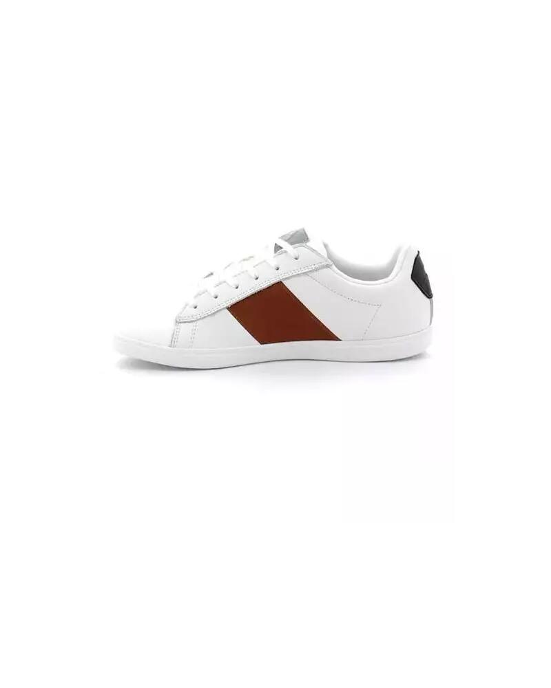 Baskets Le Coq Sportif COURTCLASSIC GS BLACK JEA Blanc 3/5