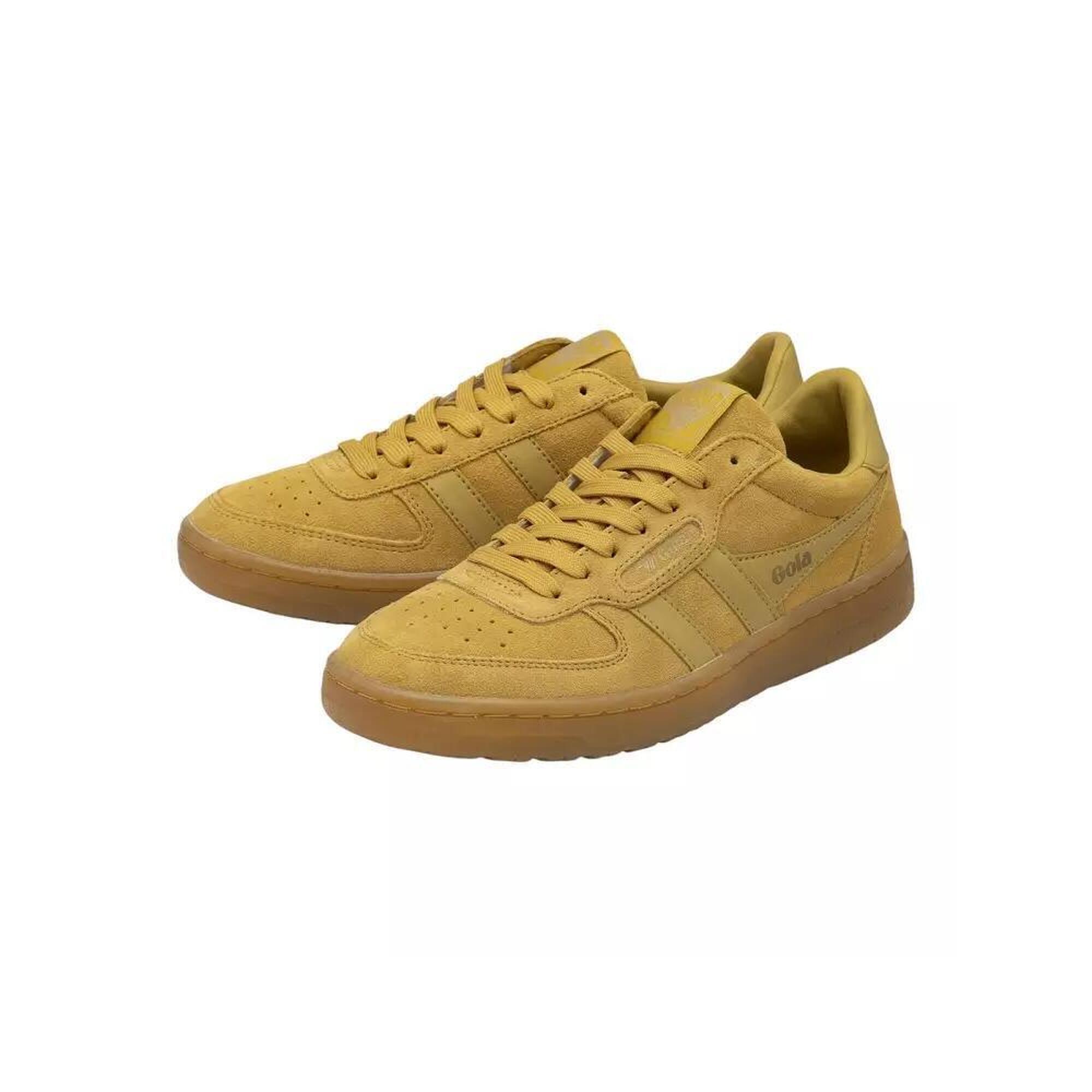 Femme Baskets Gola GOLA HAWK SUEDE 86 Jaune Jaune Gola GOLA
