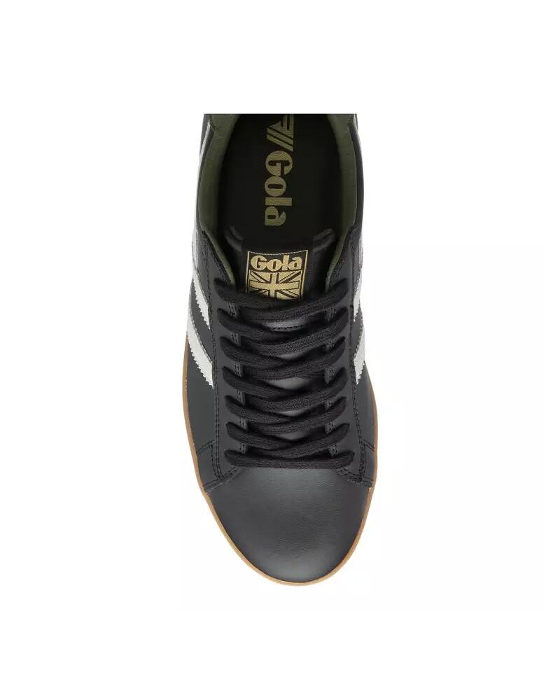 Baskets Femme Baskets Gola EQUIPE II LEATHER Noir Noir Gola 5/5