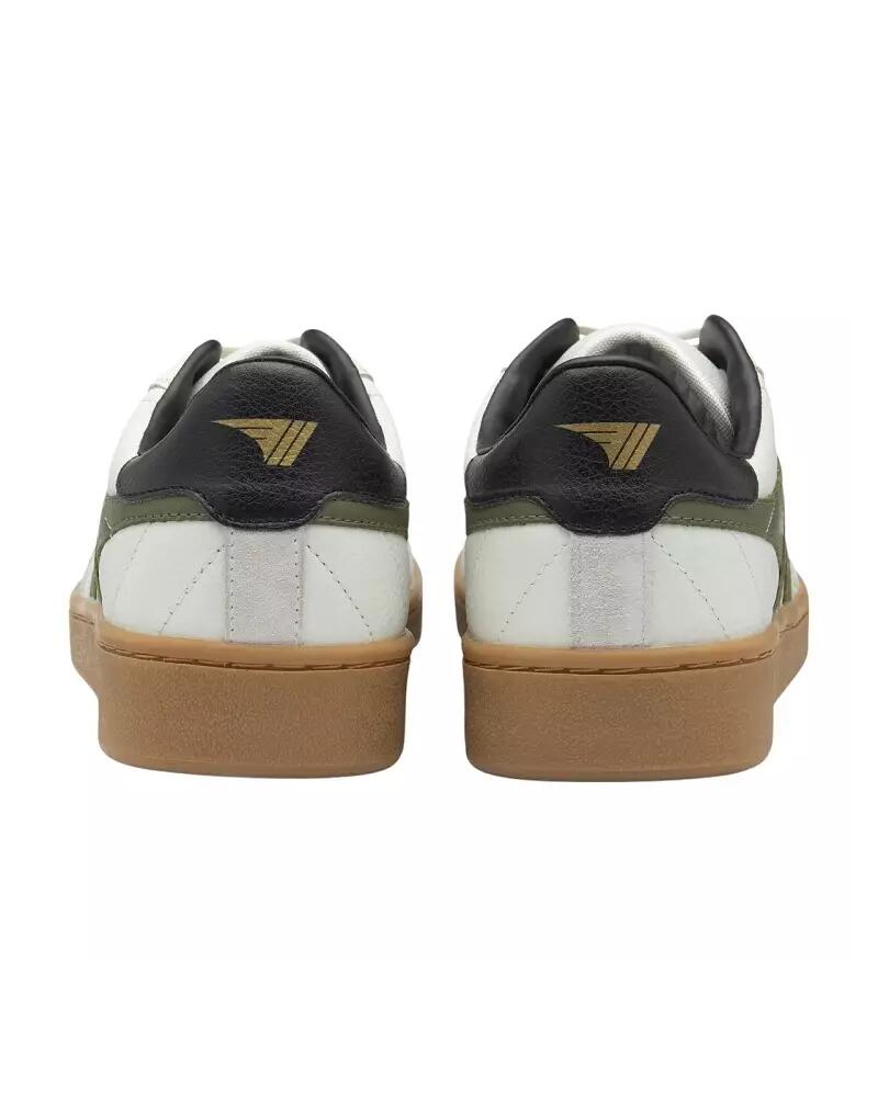 Baskets Homme Baskets Gola CONTACT LEATHER Blanc Blanc Gola 4/5