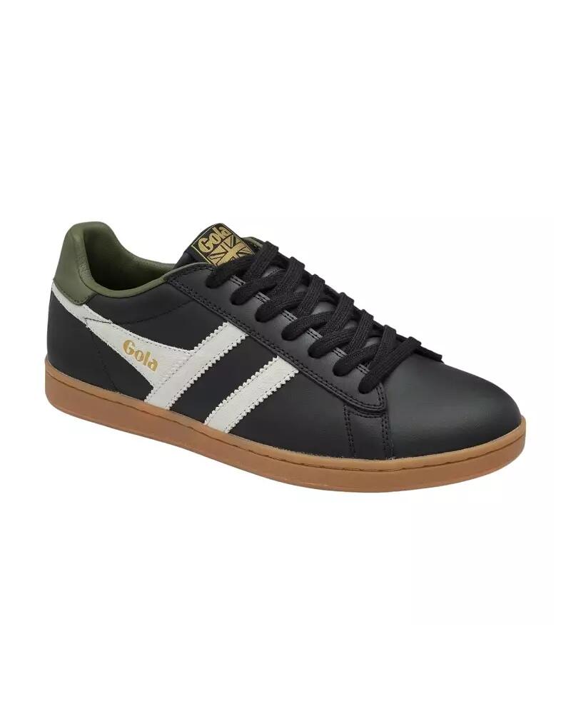 Baskets Femme Baskets Gola EQUIPE II LEATHER Noir Noir Gola 2/5