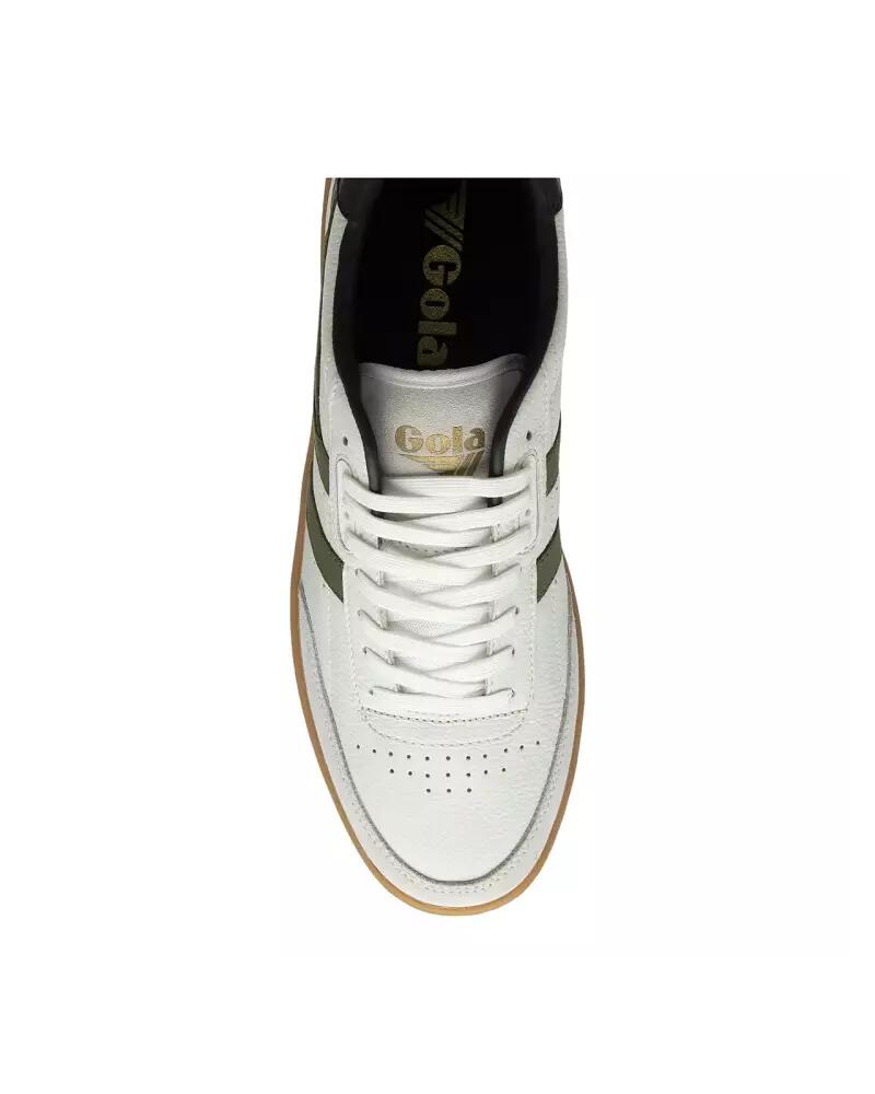 Baskets Homme Baskets Gola CONTACT LEATHER Blanc Blanc Gola 5/5