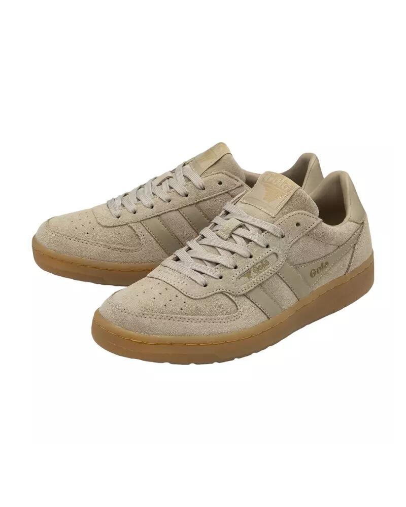 Baskets Femme Baskets Gola GOLA HAWK SUEDE 86 Beige Beige Gola 3/6