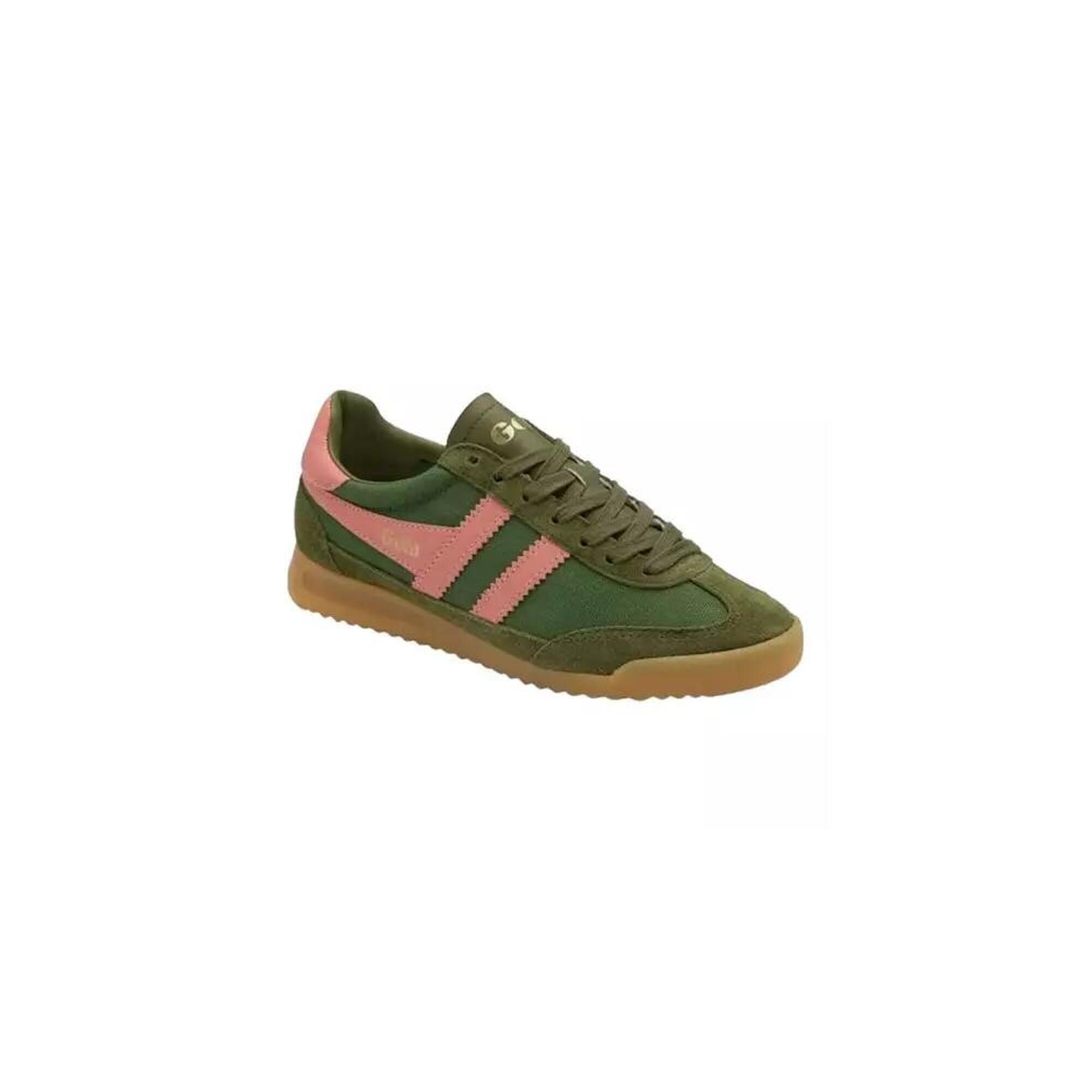 Femme TORNADO Gola NU-MILITARY GREEN/CORAL P CLB623 Vert Gola