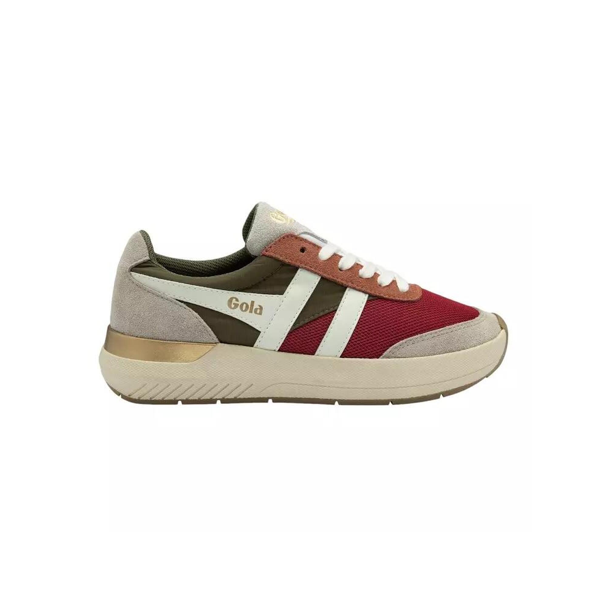 Femme RAVEN Gola RN- RASPBERRY/KHAKI/FEATH CLB516 Rouge Gola