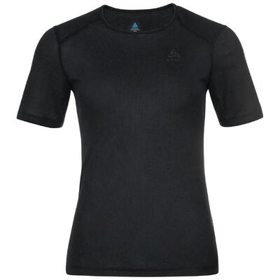 Odlo shirt ronde hals korte mouwen active warm eco thermoshirt zwart xs