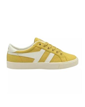 Chaussures Femme Gola CLA280 Marron Jaune Gola