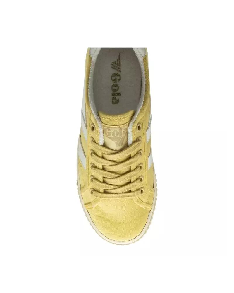 Chaussures Femme Gola CLA280 Marron Jaune Gola 5/6