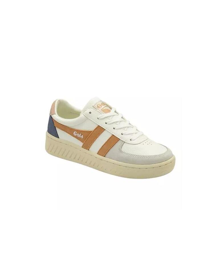 Femme GRANDSLAM TRIDENT Gola AU-TRIDENT WHITE/SALMON/P CLA415 Blanc Gola