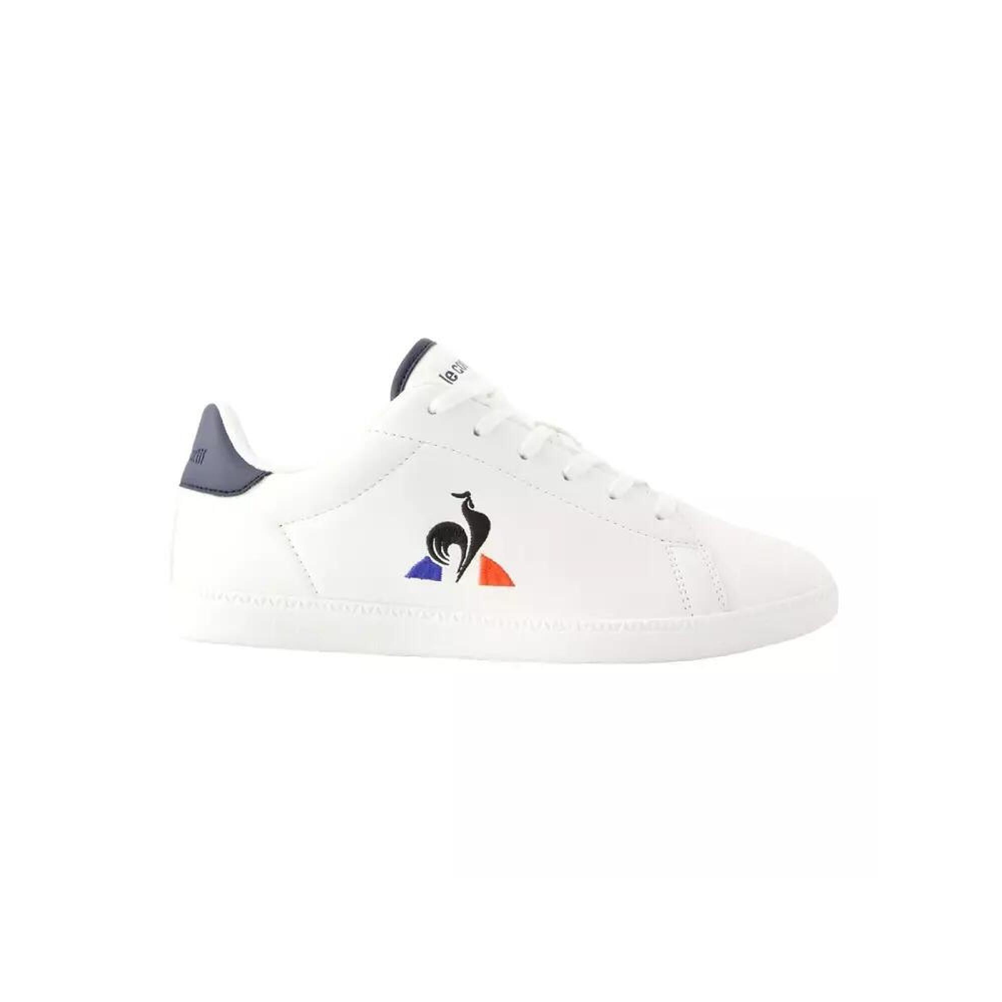 Le Coq Sportif - Baskets Le Coq Sportif Courtset_2 Gs Blanc - Chaussures De Sport - Blanc - 37 - Decathlon