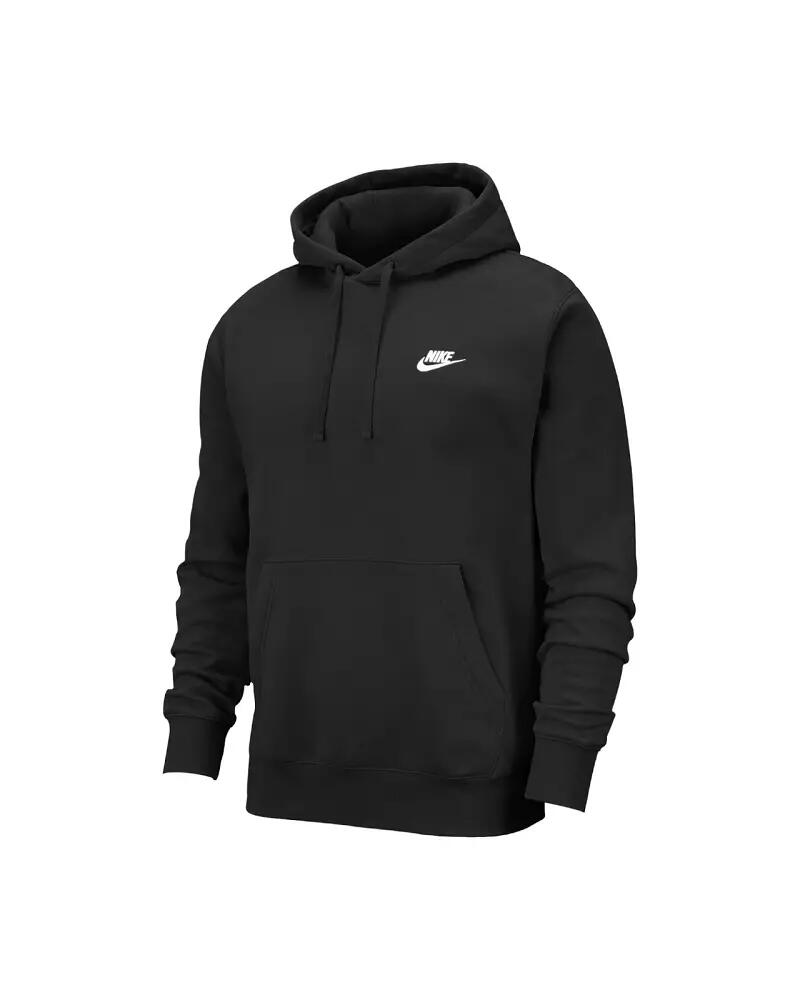 Manteau Homme Manteau Nike M NSW CLUB HOODIE PO BB Noir Noir 2/5