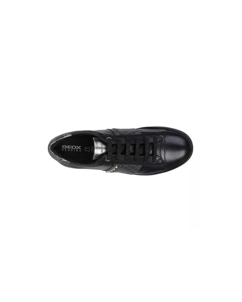Baskets Femme Baskets Geox D JAYSEN Noir Noir Geox 5/5