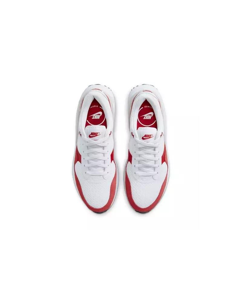 Baskets Fille Baskets Nike AIR MAX SYSTM GS Blanc Blanc Nike 3/5