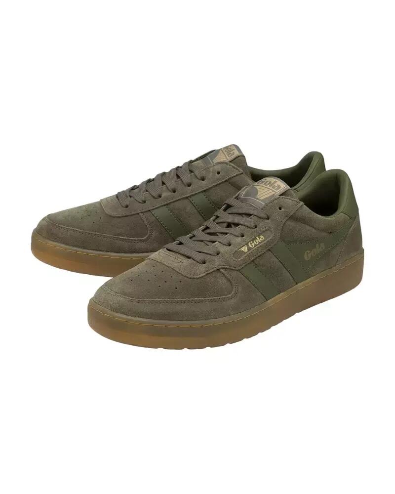 Baskets Homme Baskets Gola GOLA HAWK SUEDE 86 Vert Vert Gola 3/6