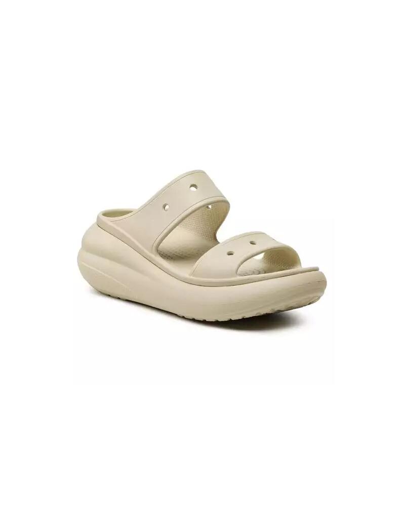 Mules Crocs CLASSIC CRUSH SANDAL Beige 2/5
