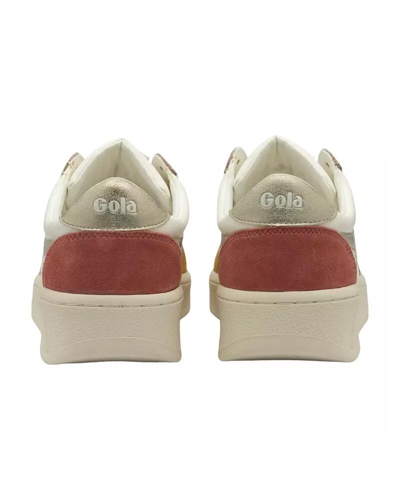 Baskets Femme Baskets Gola GRANDSLAM QUADRANT Multicolore Multicolore Gola 5/6