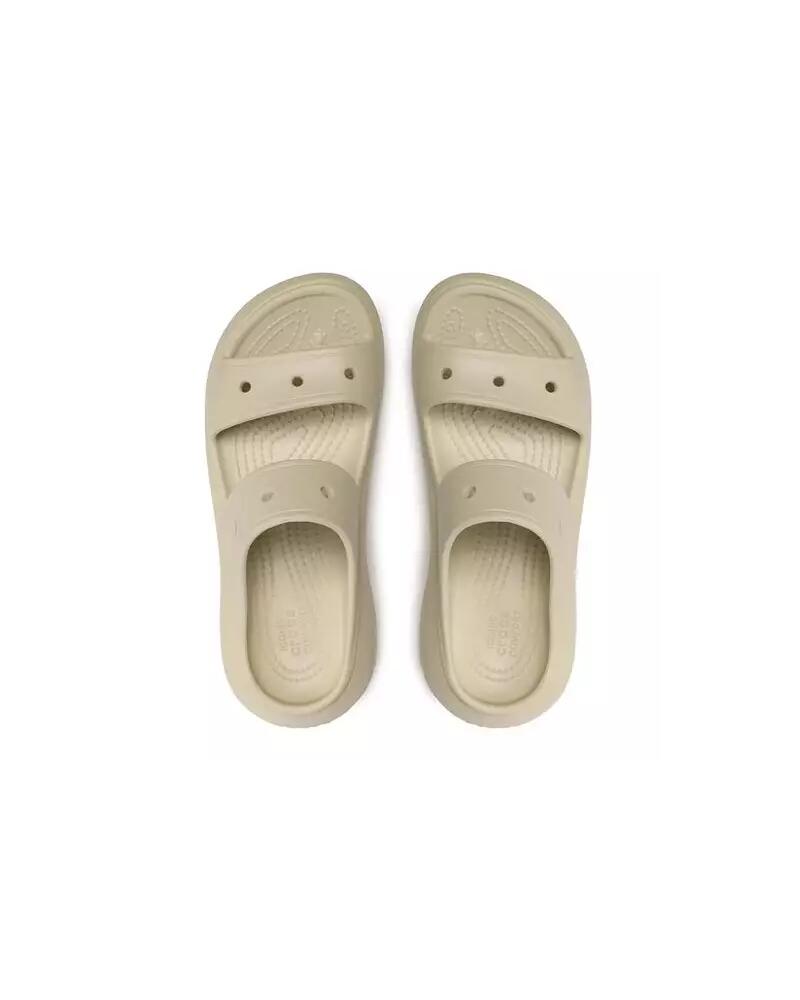 Mules Crocs CLASSIC CRUSH SANDAL Beige 4/5