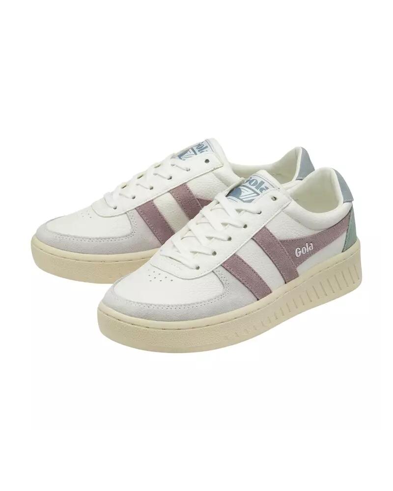 Baskets Femme Baskets Gola GRANDSLAM TRIDENT Blanc Blanc Gola 3/6