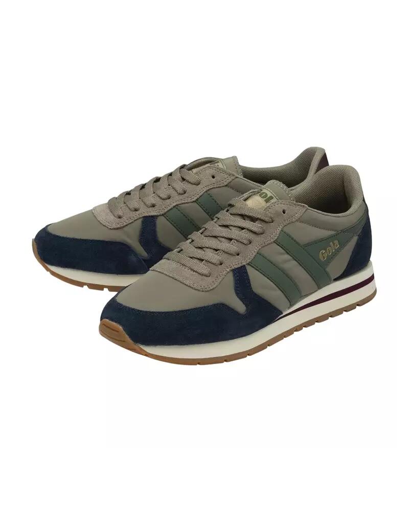 Baskets Homme Vert Gola DAYTONA 3/5