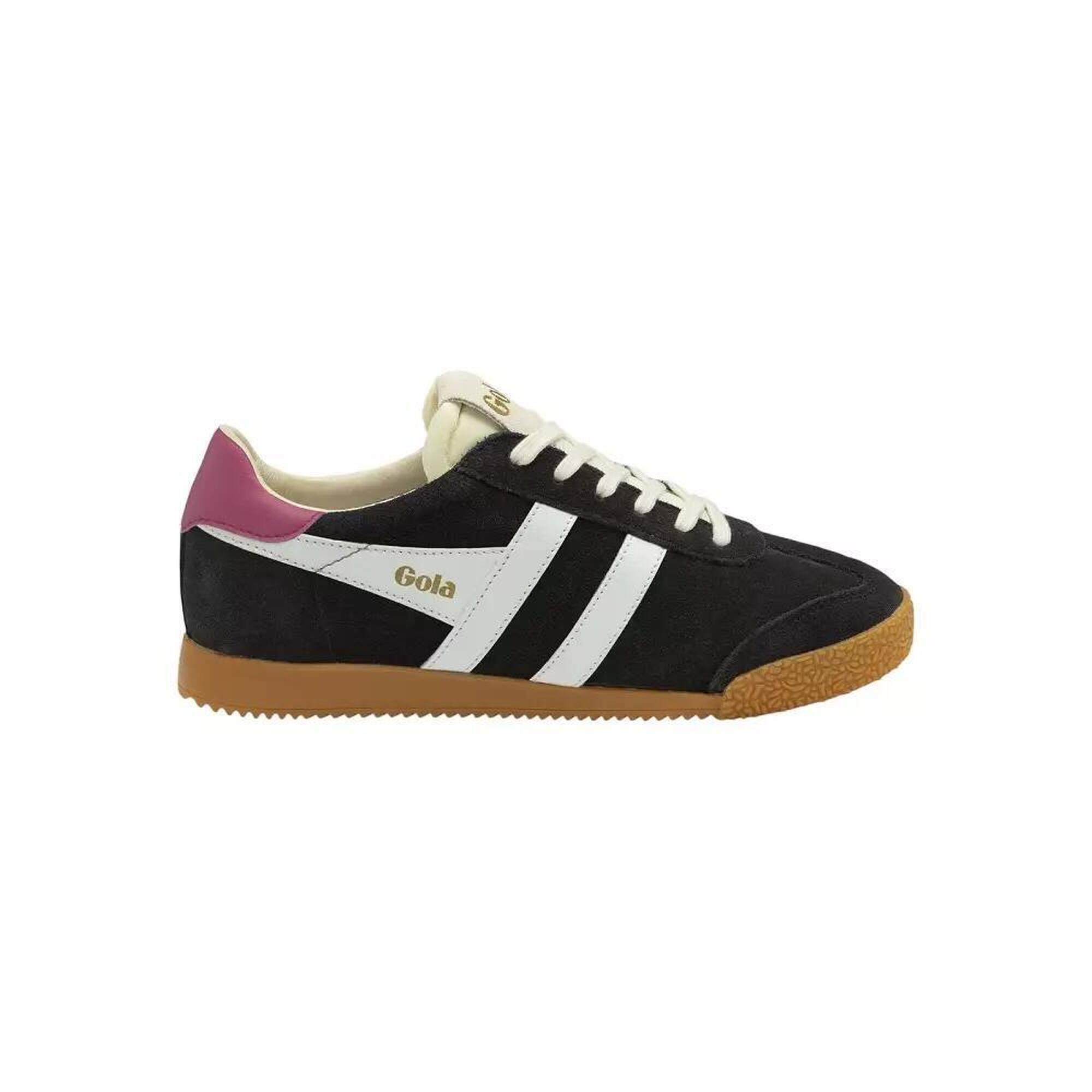 Femme ELAN Gola BK-BLACK/OFF WHITE/FUCHSI CLB538 Noir Gola