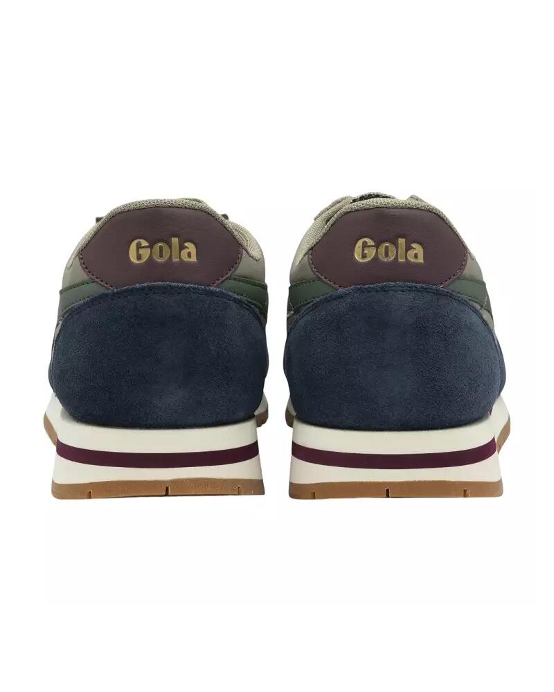 Baskets Homme Vert Gola DAYTONA 4/5