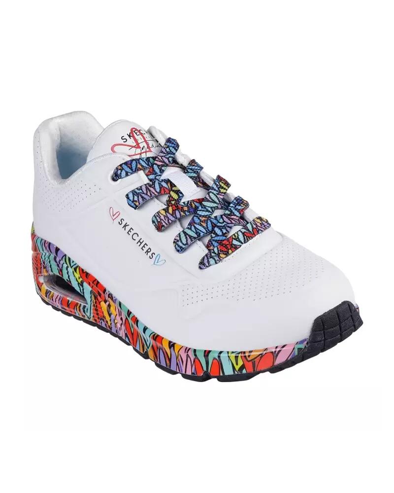 Chaussures Femme Skechers 177918 Blanc Blanc Skechers 2/7