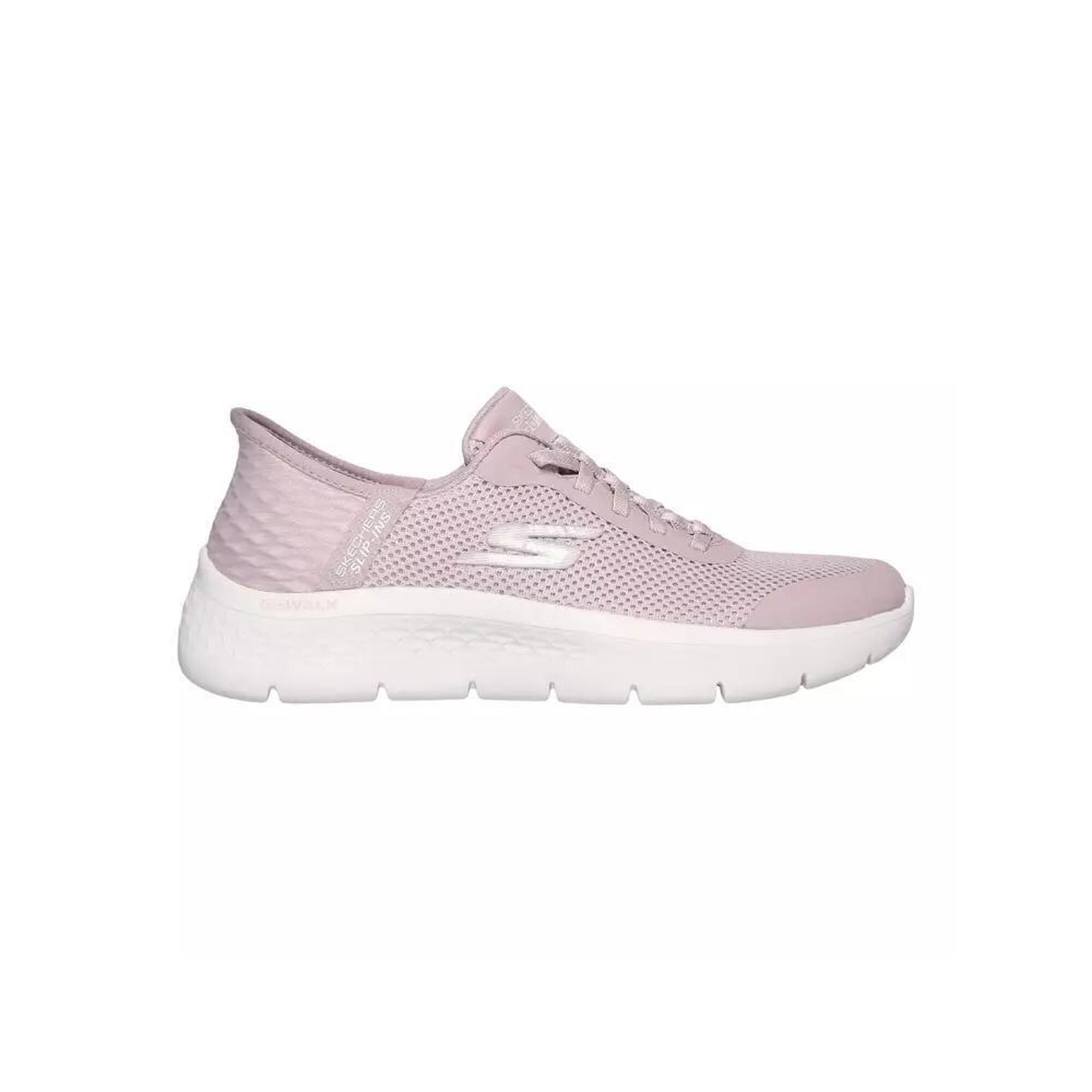 Skechers - Chaussures Femme Go Walk Flex - Grand Entry Mve Violet Violet Skechers - Baskets - Blanc|violet - 37 - Decathlon