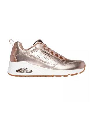 Sneakers skechers model uno - metallixs kleur goud