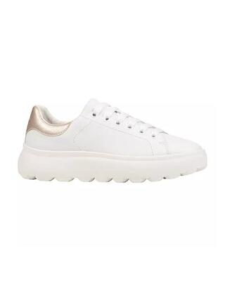 Baskets Femme Baskets Geox D SPHERICA EC4.1 Blanc Blanc Geox