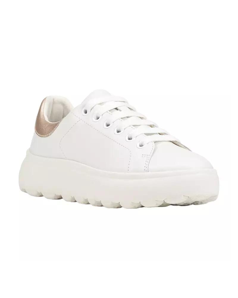 Baskets Femme Baskets Geox D SPHERICA EC4.1 Blanc Blanc Geox 2/5