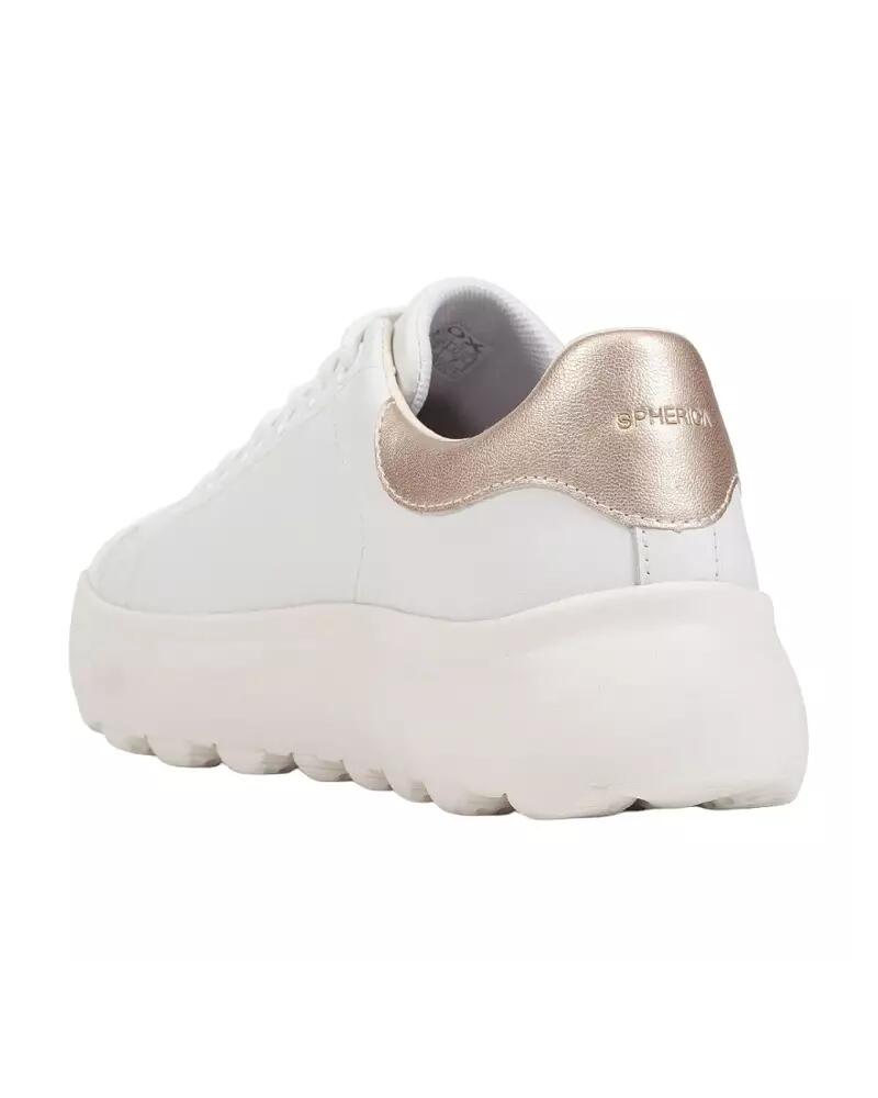 Baskets Femme Baskets Geox D SPHERICA EC4.1 Blanc Blanc Geox 3/5
