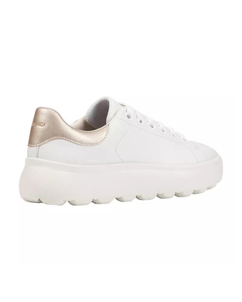 Baskets Femme Baskets Geox D SPHERICA EC4.1 Blanc Blanc Geox 4/5