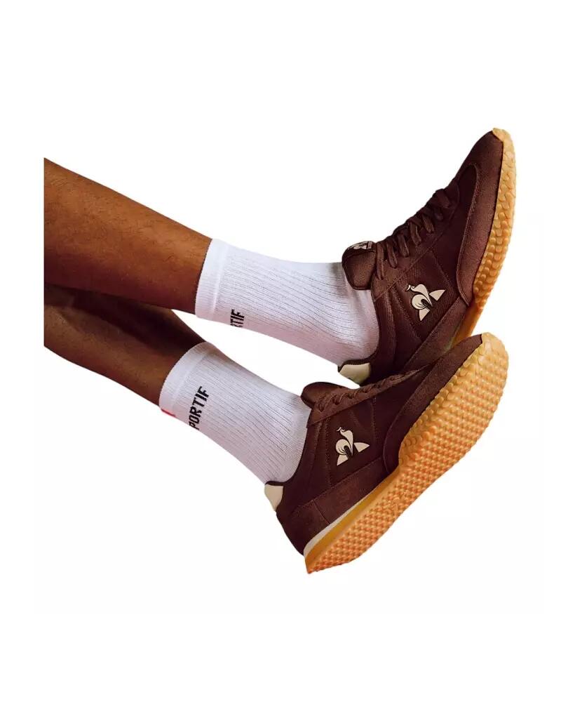 Baskets Homme Baskets Le Coq Sportif VELOCE 1 Marron Marron LE COQ SPORTIF 5/6