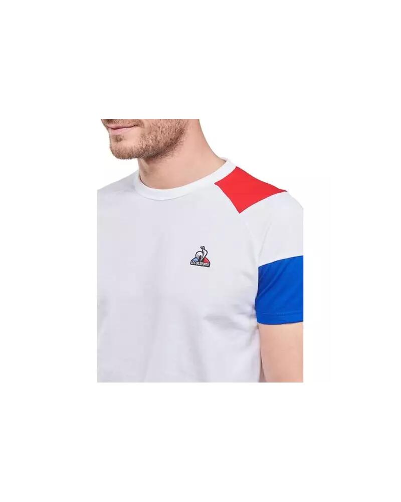 Tshirt Le Coq Sportif BAT TEE SS NÂ°1 M Blanc 2/5