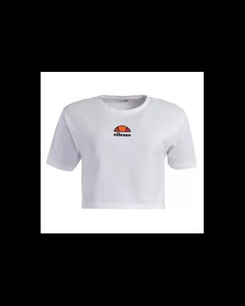 Ellesse ANN CROPPED T-SHIRT Blanc
