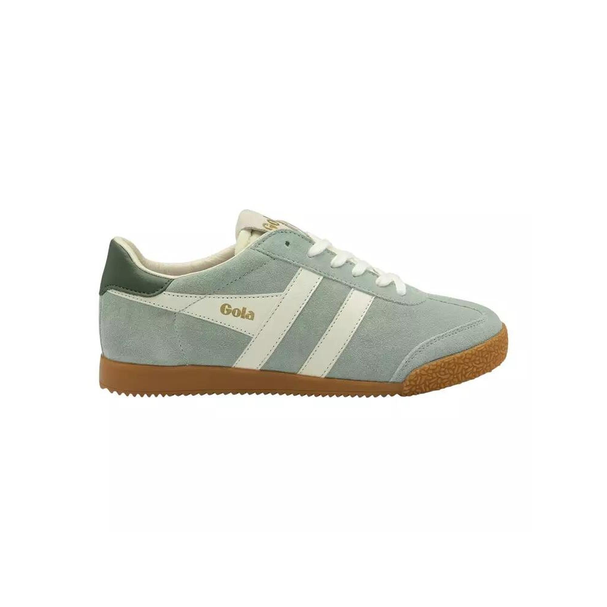 Gola - Chaussures Femme Gola Clb538 Vert Vert Gola - Baskets - Blanc|vert - 36 - Decathlon