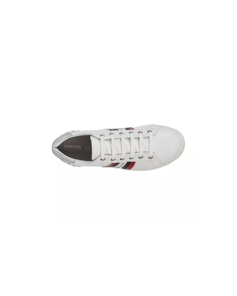 Baskets Femme Baskets Geox Blanc Blanc Geox 5/5